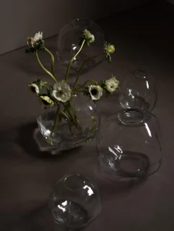 Jarrón de vidrio Pebble, Ø 28 cm