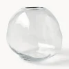 Jarrón de vidrio Pebble, 20 cm