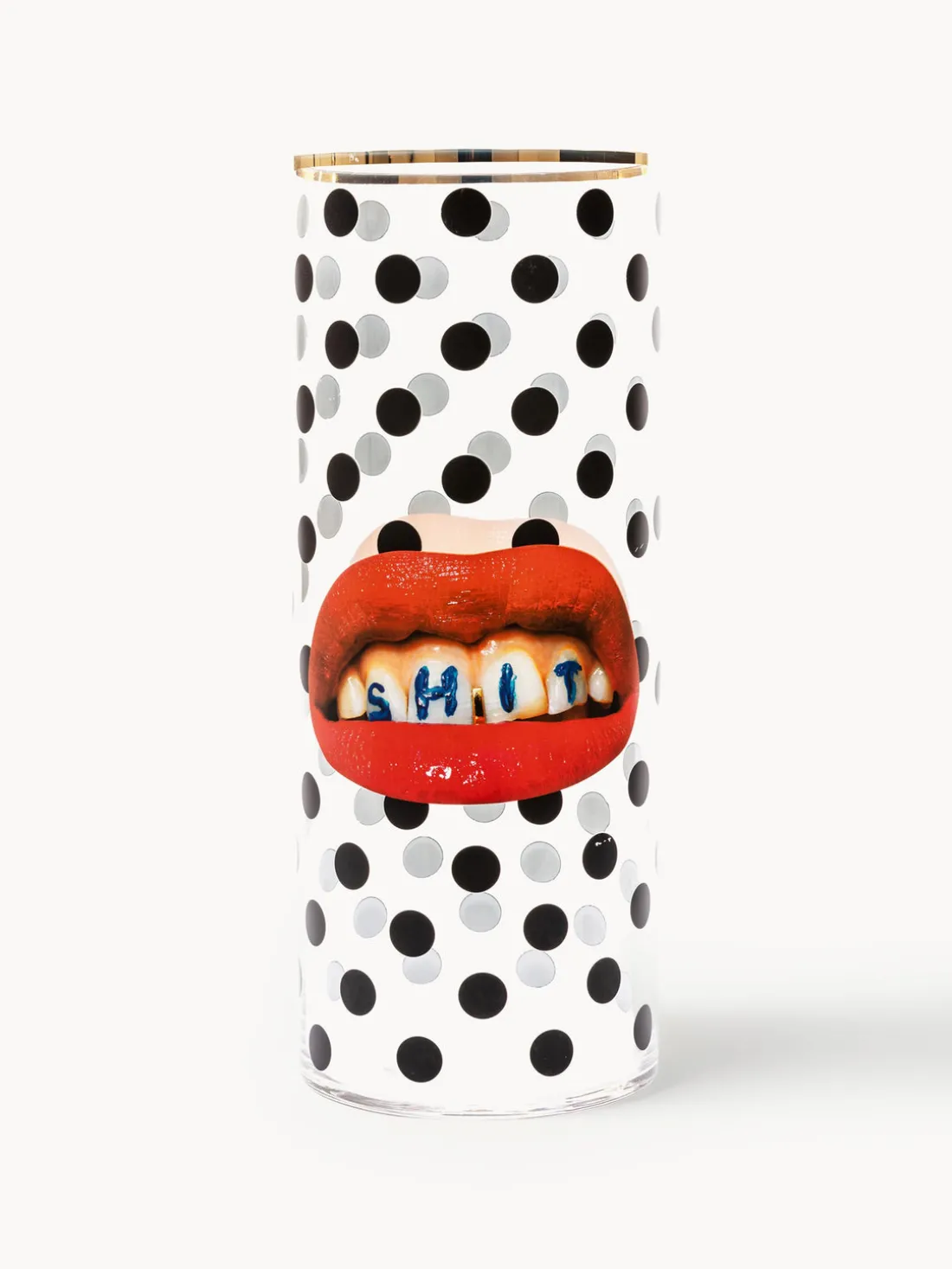 Jarrón de vidrio Sea Girl, 30 cm