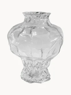 Jarrón de vidrio soplado Ammonit, 30 cm