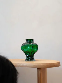 Jarrón de vidrio soplado Ammonit, 30 cm