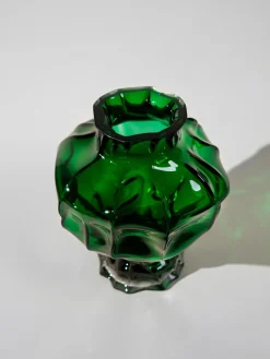 Jarrón de vidrio soplado Ammonit, 30 cm