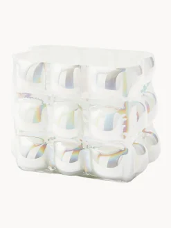 Jarrón de vidrio soplado Bubble, 18 cm