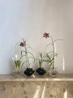 Jarrón de vidrio soplado Canyon, 8 cm