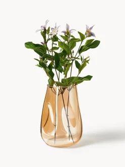 Jarrón de vidrio soplado Luster, 26 cm