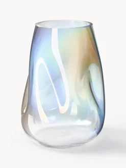 Jarrón de vidrio soplado Rainbow, 26 cm