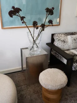 Jarrón de vidrio soplado Reflection, 30 cm