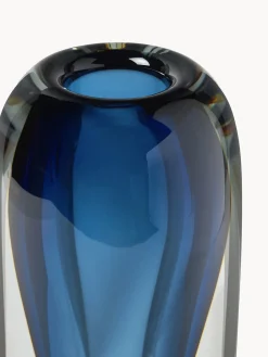 Jarrón de vidrio soplado Tyron, 33 cm