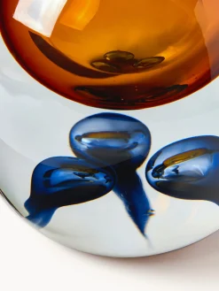 Jarrón de vidrio soplado Tyron, 17 cm