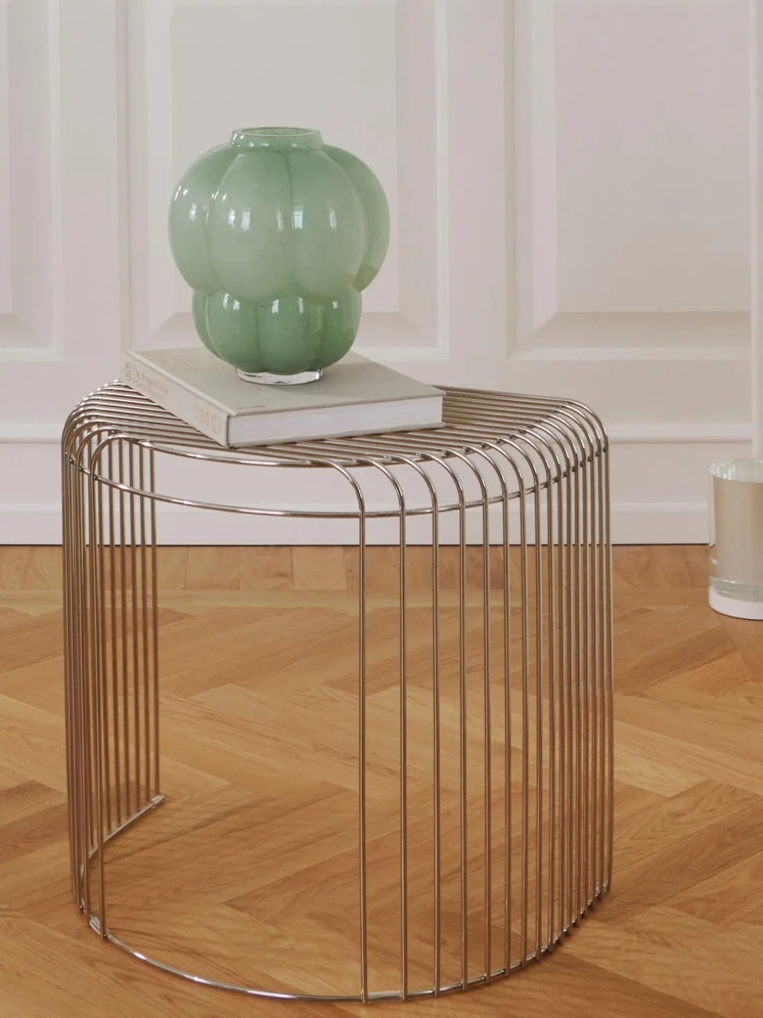 Jarrón de vidrio soplado Uva, 28 cm