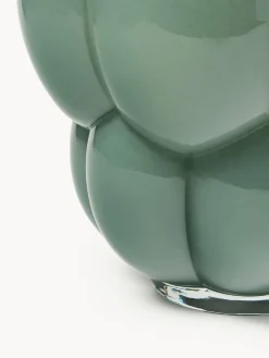 Jarrón de vidrio soplado Uva, 28 cm