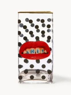 Jarrón de vidrio Toiletpaper, 30 cm