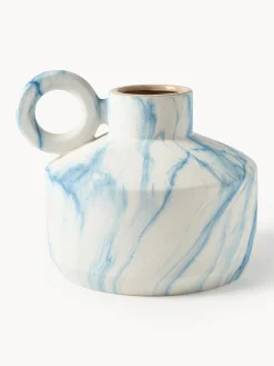 Jarrón en look mármol Kiko, 27 cm