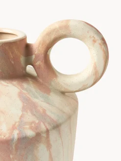 Jarrón en look mármol Kiko, 27 cm