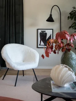 Jarrón grande de diseño Shell, Al 21 cm