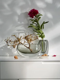 Jarrón soplado Amara, 20 cm