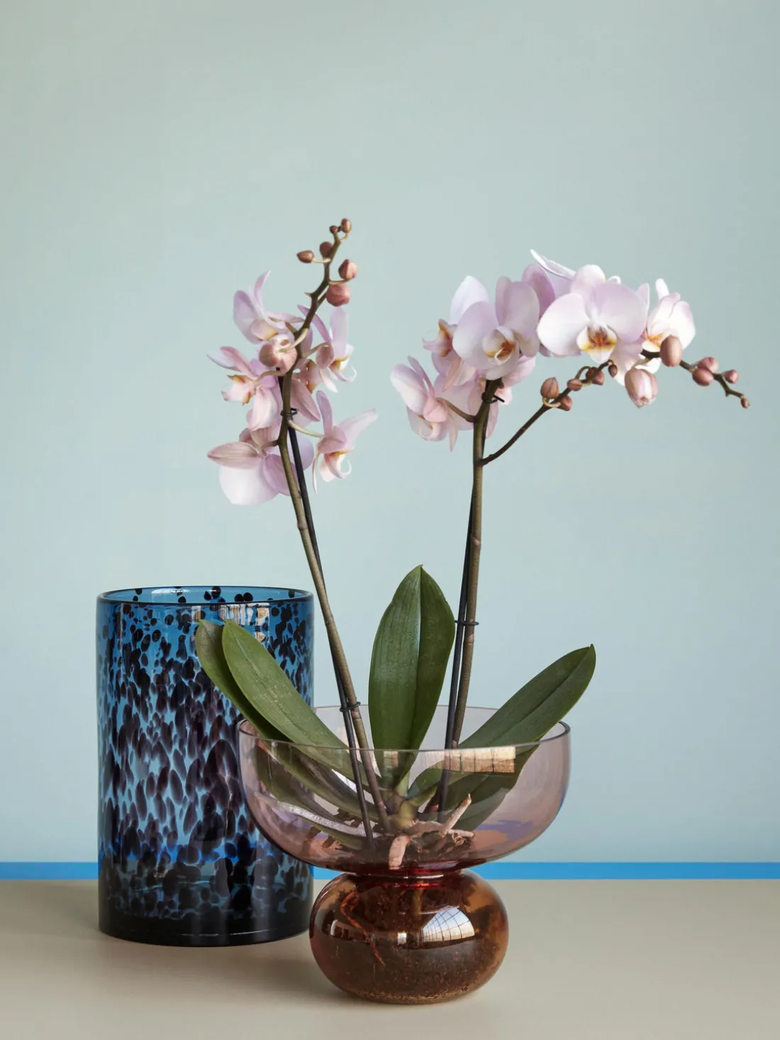 Jarrón soplado artesanalmente de diseño Show, 21 cm