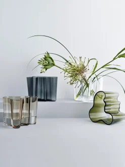 Jarrón soplado artesanalmente Alvar Aalto, 16 cm