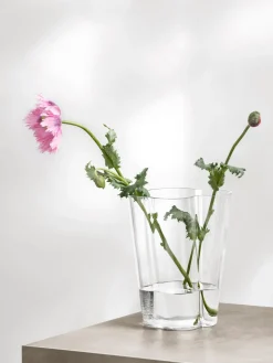 Jarrón soplado artesanalmente Alvar Aalto, 22 cm