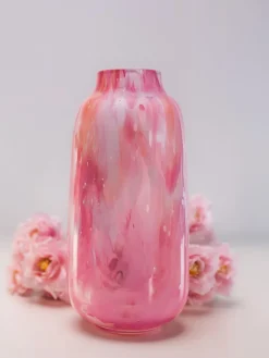 Jarrón soplado artesanalmente Meadows, 26 cm