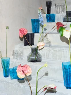 Jarrón soplado artesanalmente Alvar Aalto, 27 cm