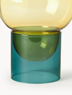 Jarrón soplado artesanalmente Bubble, 27 cm
