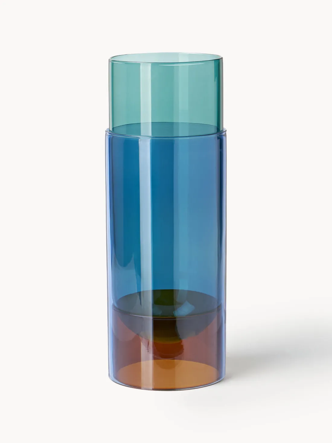 Jarrón soplado Bouquet Tube, 27 cm