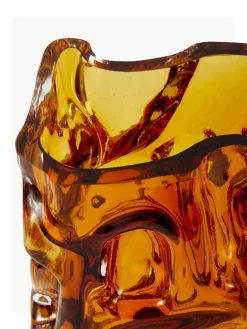 Jarrón soplado Ice, 25 cm