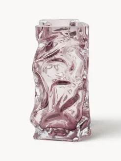 Jarrón soplado Ice, 25 cm