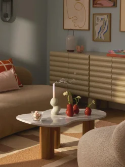 Jarrones de gres Madhuri, 3 uds.