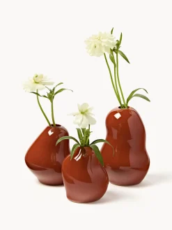 Jarrones de gres Madhuri, 3 uds.