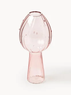 Jarrones de vidrio Mushroom, 5 uds.