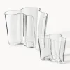 Jarrones soplados artesanalmente Alvar Aalto, 2 uds.