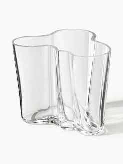 Jarrones soplados artesanalmente Alvar Aalto, 2 uds.