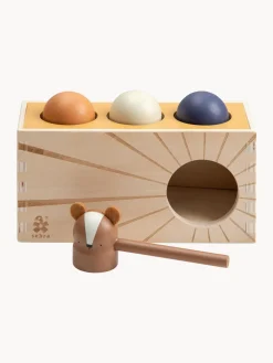 Juguete para golpear de madera Woodland, 5 pzas.