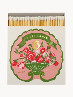 Lata de fósforos Flower