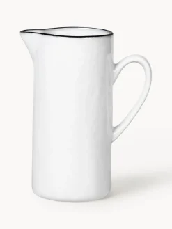 Lechera de porcelana artesanal Salt, 400 ml