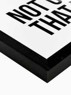 Lámina decorativa Don´t Look Back