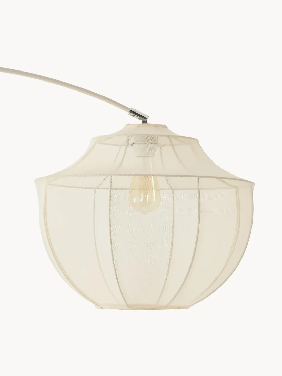 Lámpara arco de tejido malla Beau