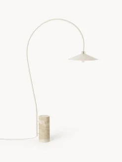 Lámpara arco de travertino Cora