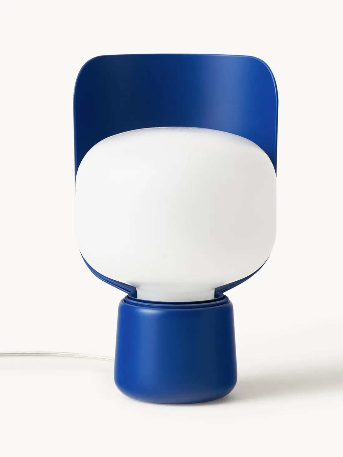 Lámpara de mesa artesanal pequeña Blom