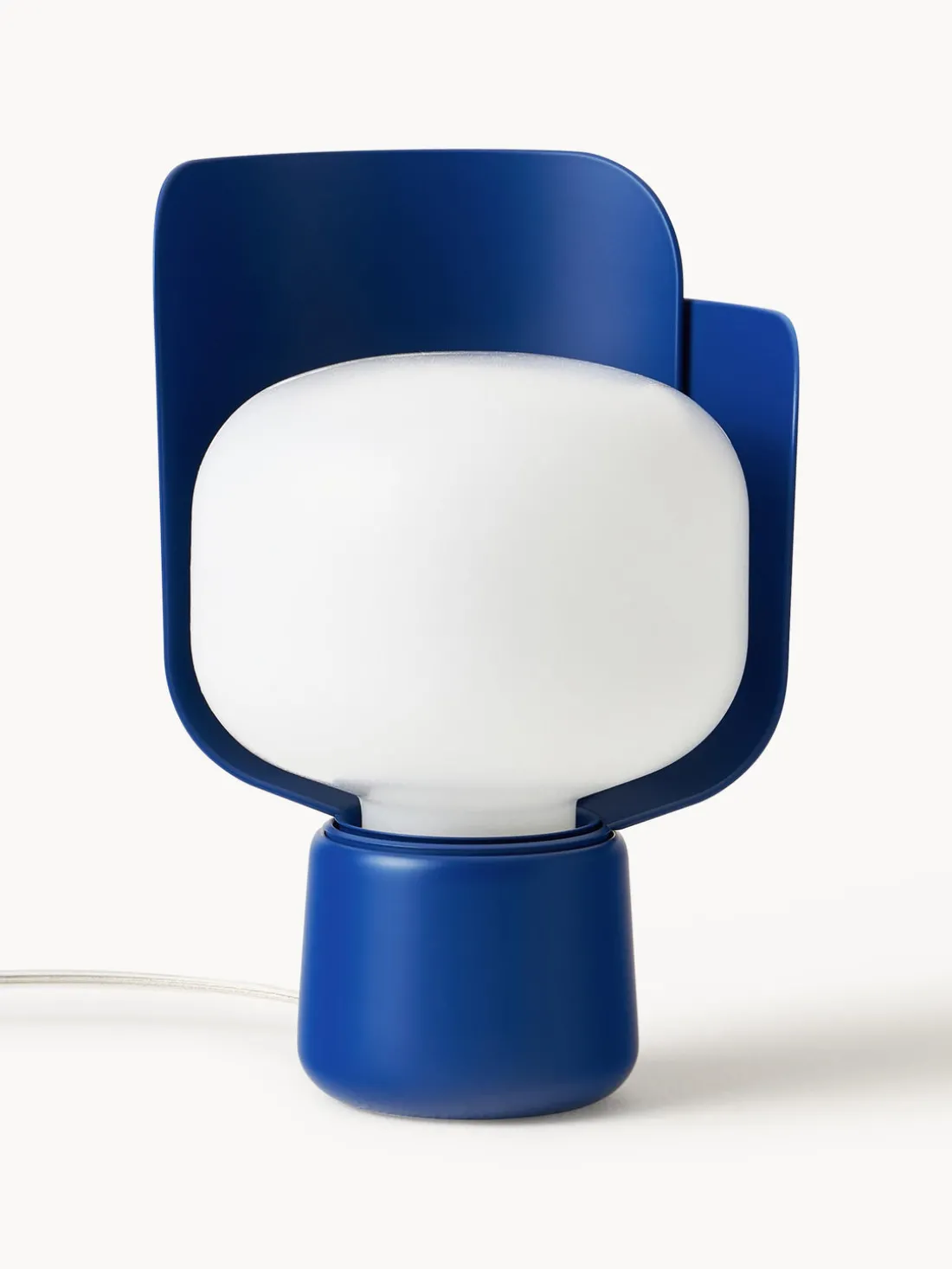 Lámpara de mesa artesanal pequeña Blom