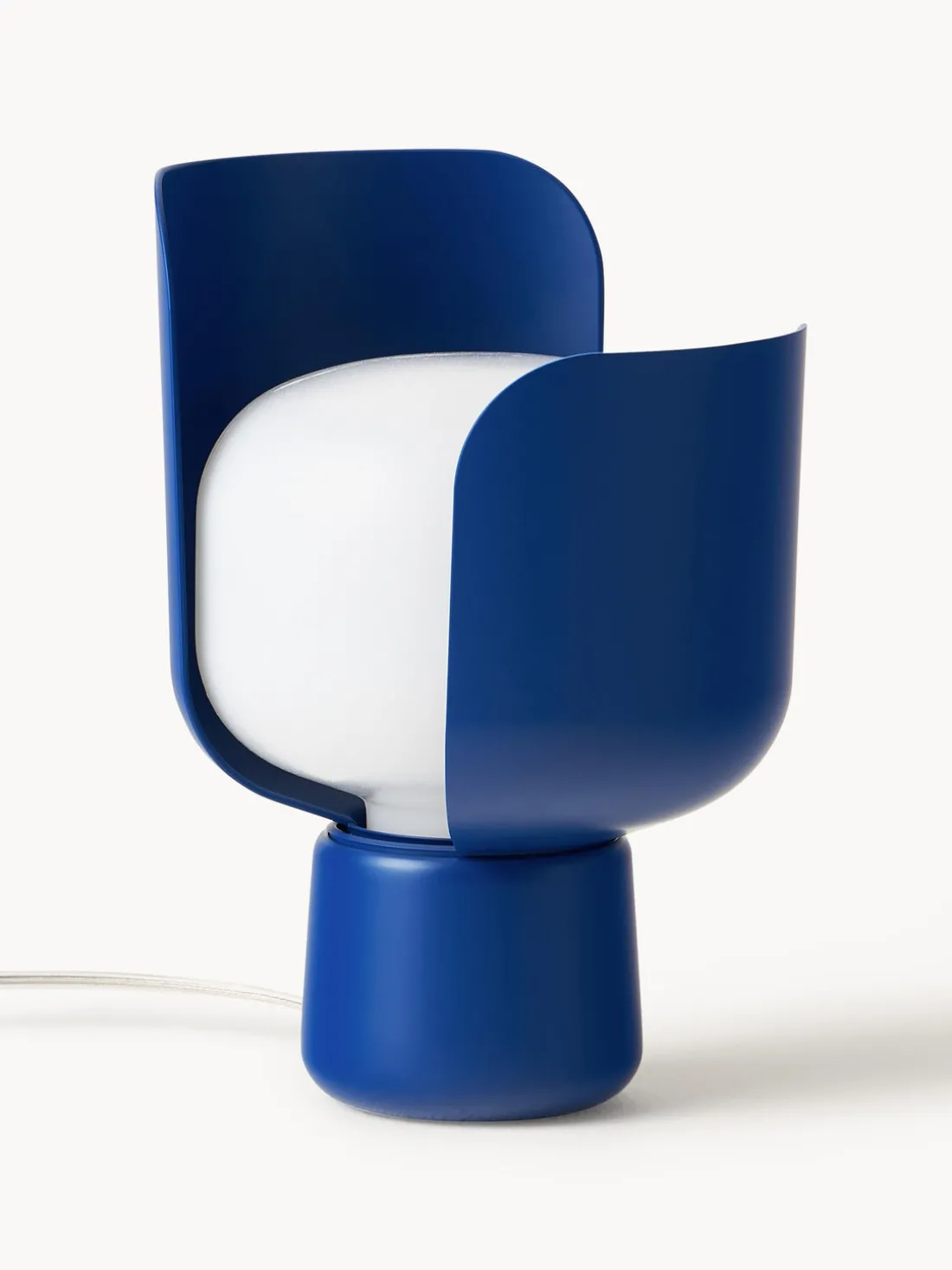 Lámpara de mesa artesanal pequeña Blom