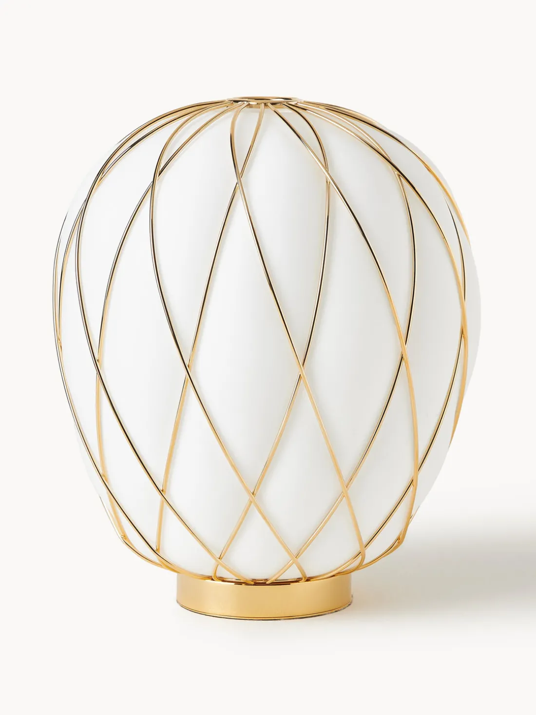 Lámpara de mesa artesanal Pinecone