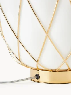 Lámpara de mesa artesanal Pinecone