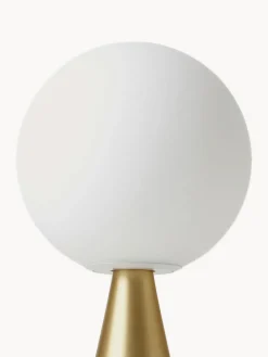 Lámpara de mesa artesanal pequeña Bilia Mini