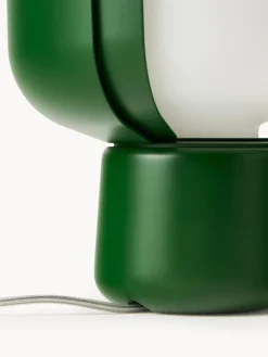 Lámpara de mesa artesanal pequeña Blom