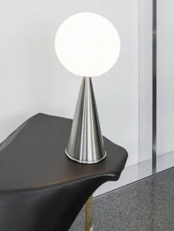 Lámpara de mesa artesanal pequeña Bilia