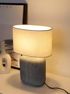 Lámpara de mesa de cerámica Pure Shine