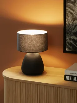 Lámpara de mesa de cerámica Eileen